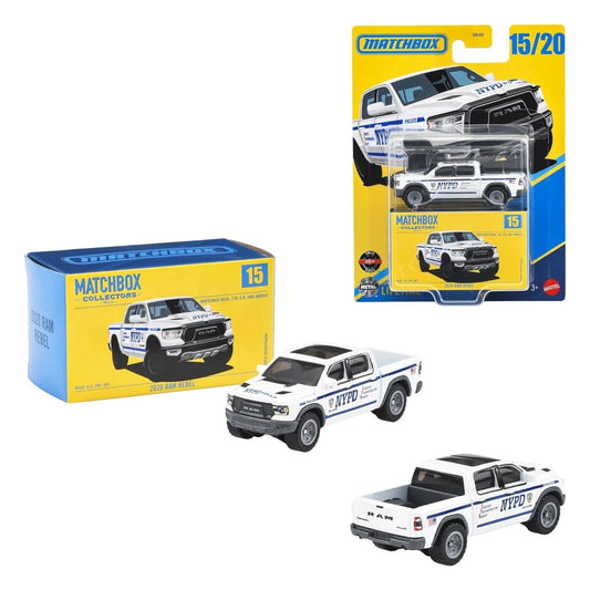 Matchbox 2025 - Pre-Order - Collectors - 2020 Ram Rebel NYPD - JCL40