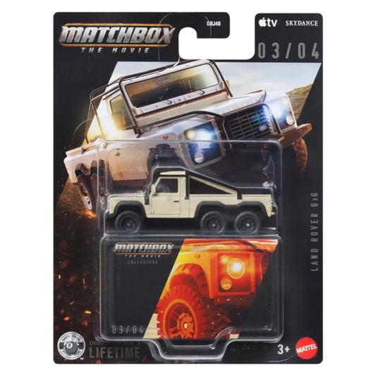 Matchbox 2026 - Pre-Order - Collectors The Movie - Land Rover 6x6