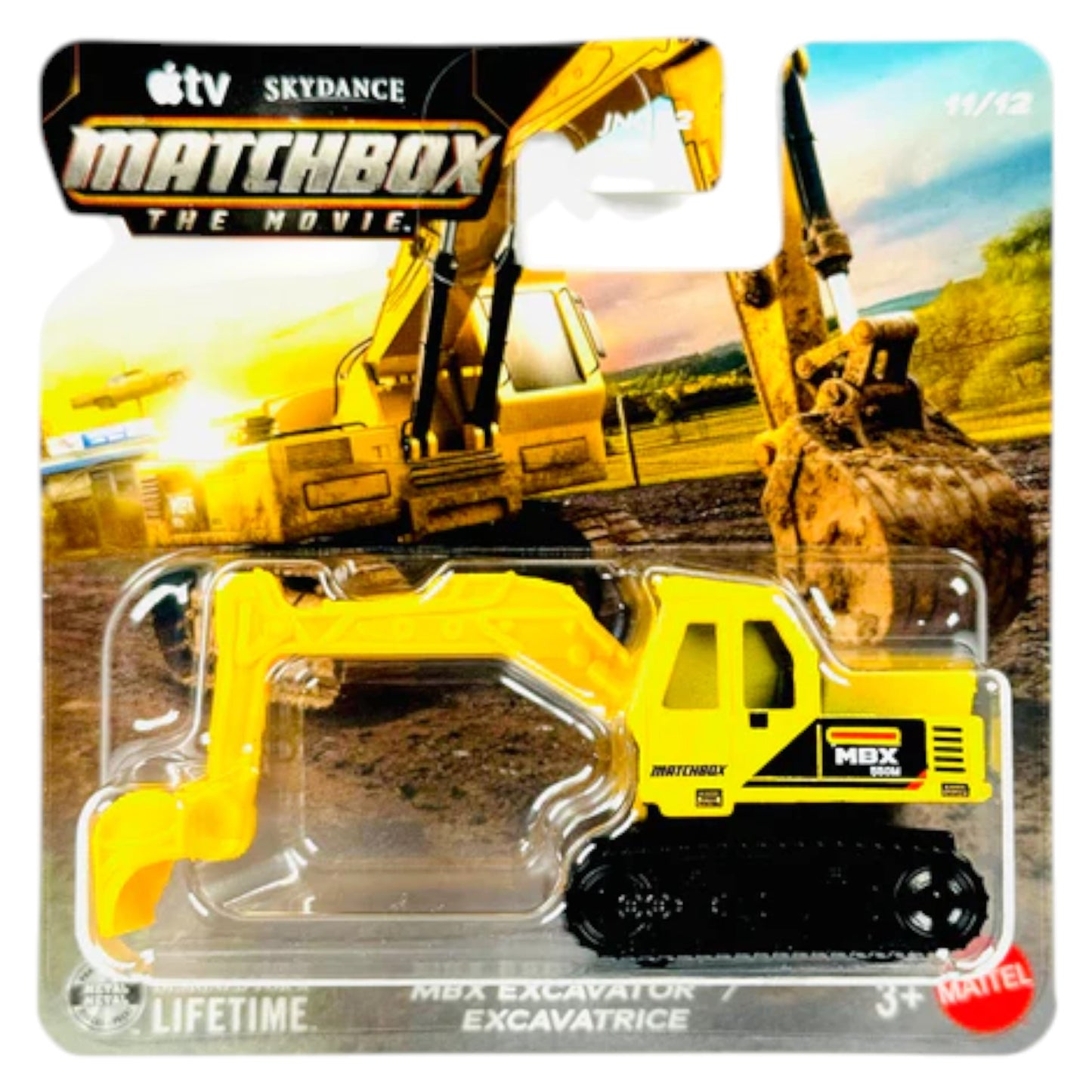 Matchbox 2026 - Pre-Order - The Movie Basic - MBX Excavator/Excavatrice - JND19