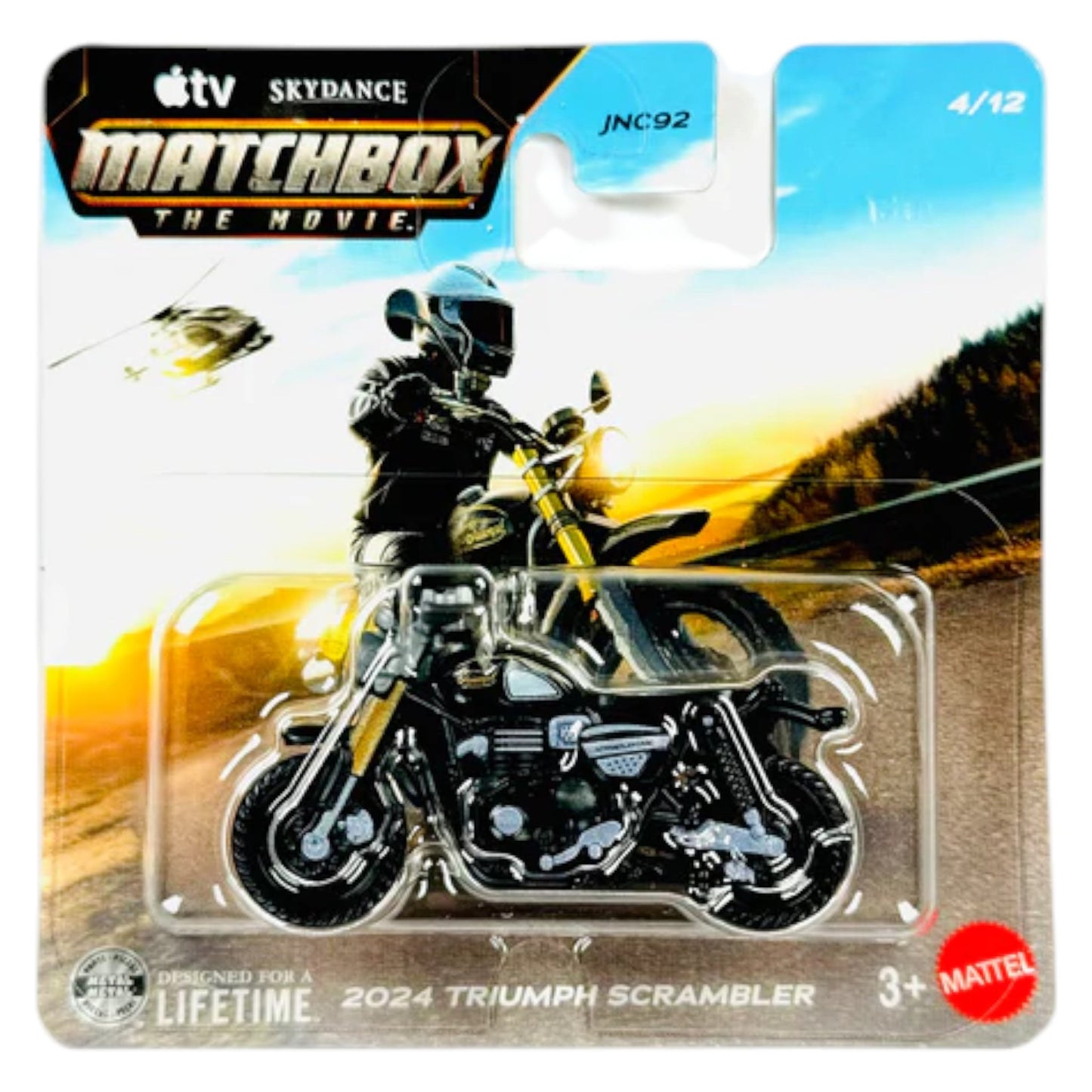Matchbox 2026 - Pre-Order - The Movie Basic - 2024 Triumph Scrambler - JND12
