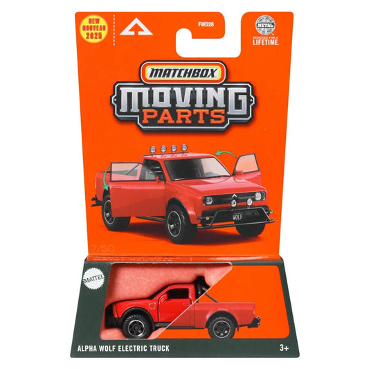Matchbox 2025 - Moving Parts - Alpha Wolf Electric Truck - JBW64