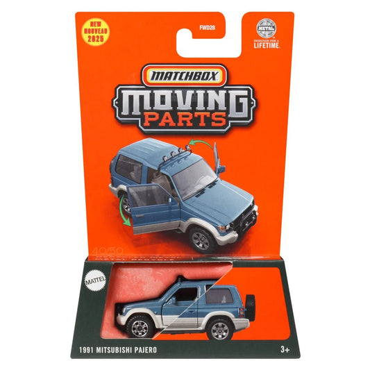Matchbox 2025 - Moving Parts - 1981 Mitsubishi Pajero - JBW66