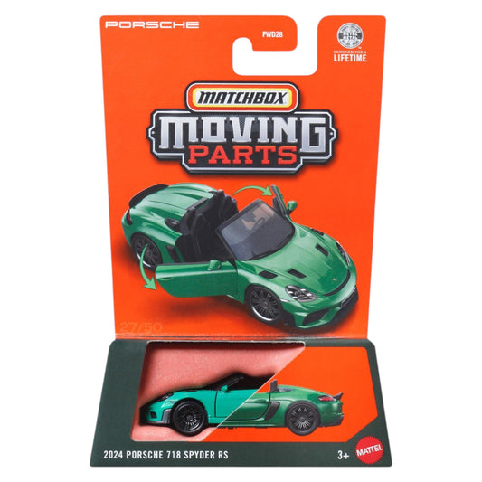 Matchbox 2026 - Moving Parts - 2025 Porsche 718 Spyder RS - JHV66
