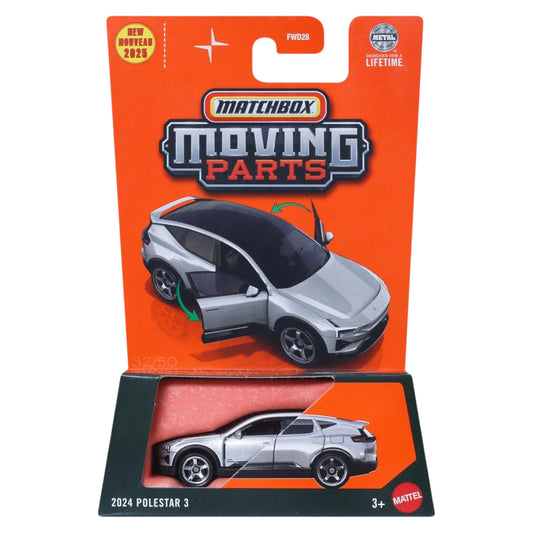Matchbox 2025 - Moving Parts - 2024 Polestar 3 - JBW61