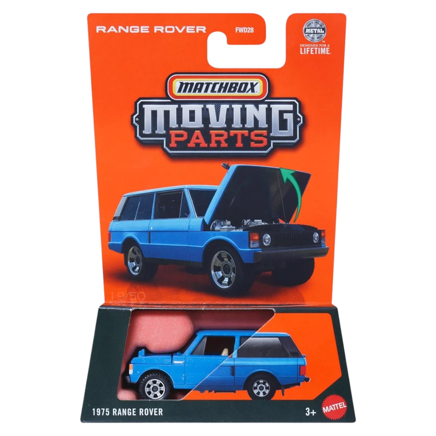 Matchbox 2025 - Moving Parts - 1975 Range Rover - JBW91