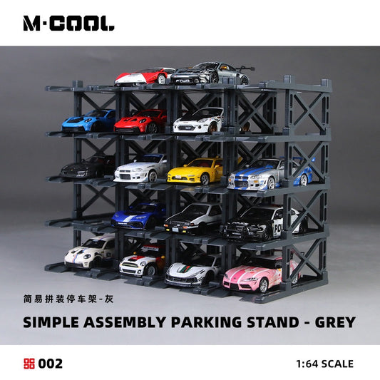 M-BOX - Pre-Order - Simple Assembly Parking Stand - Gray - MC642002