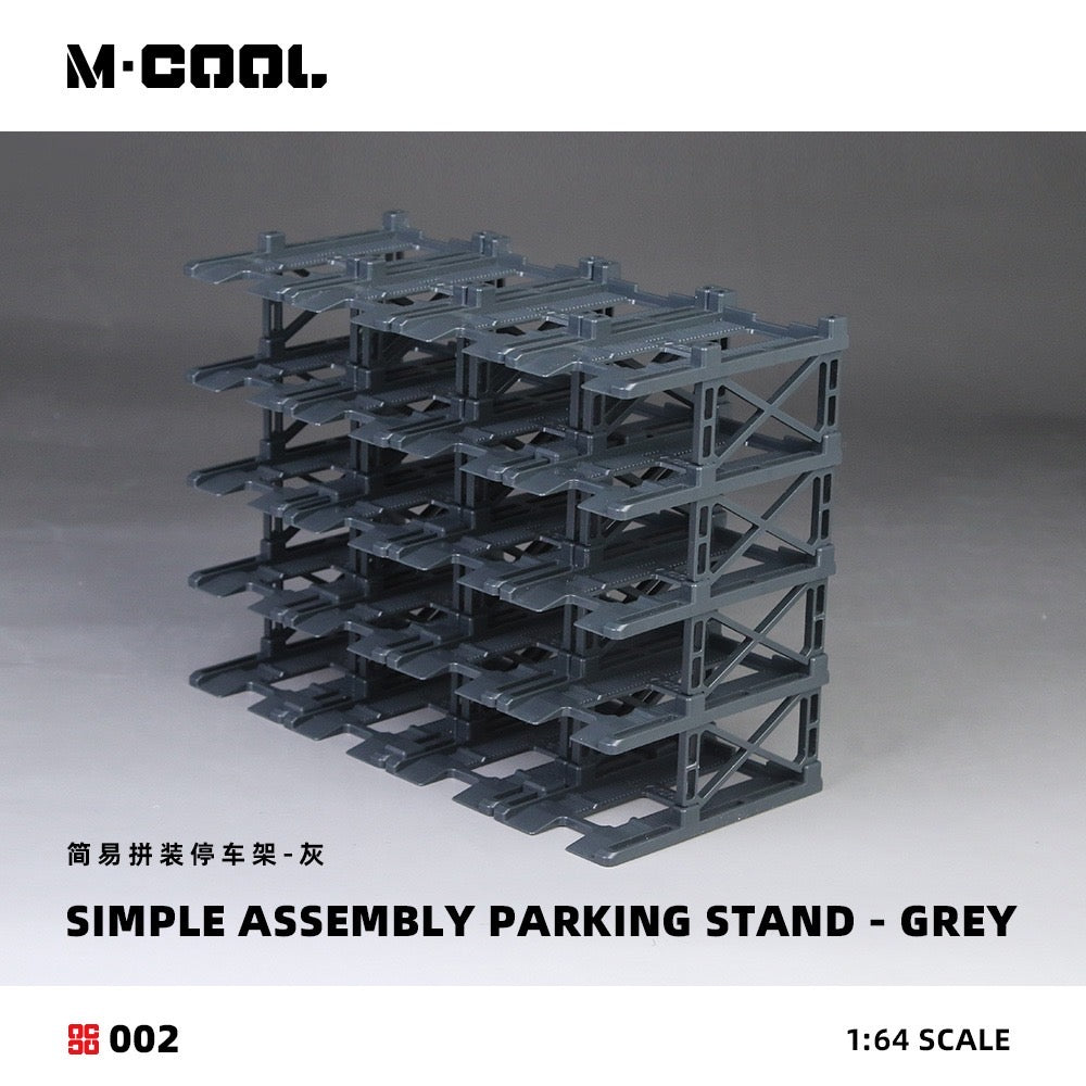 M-BOX - Pre-Order - Simple Assembly Parking Stand - Gray - MC642002
