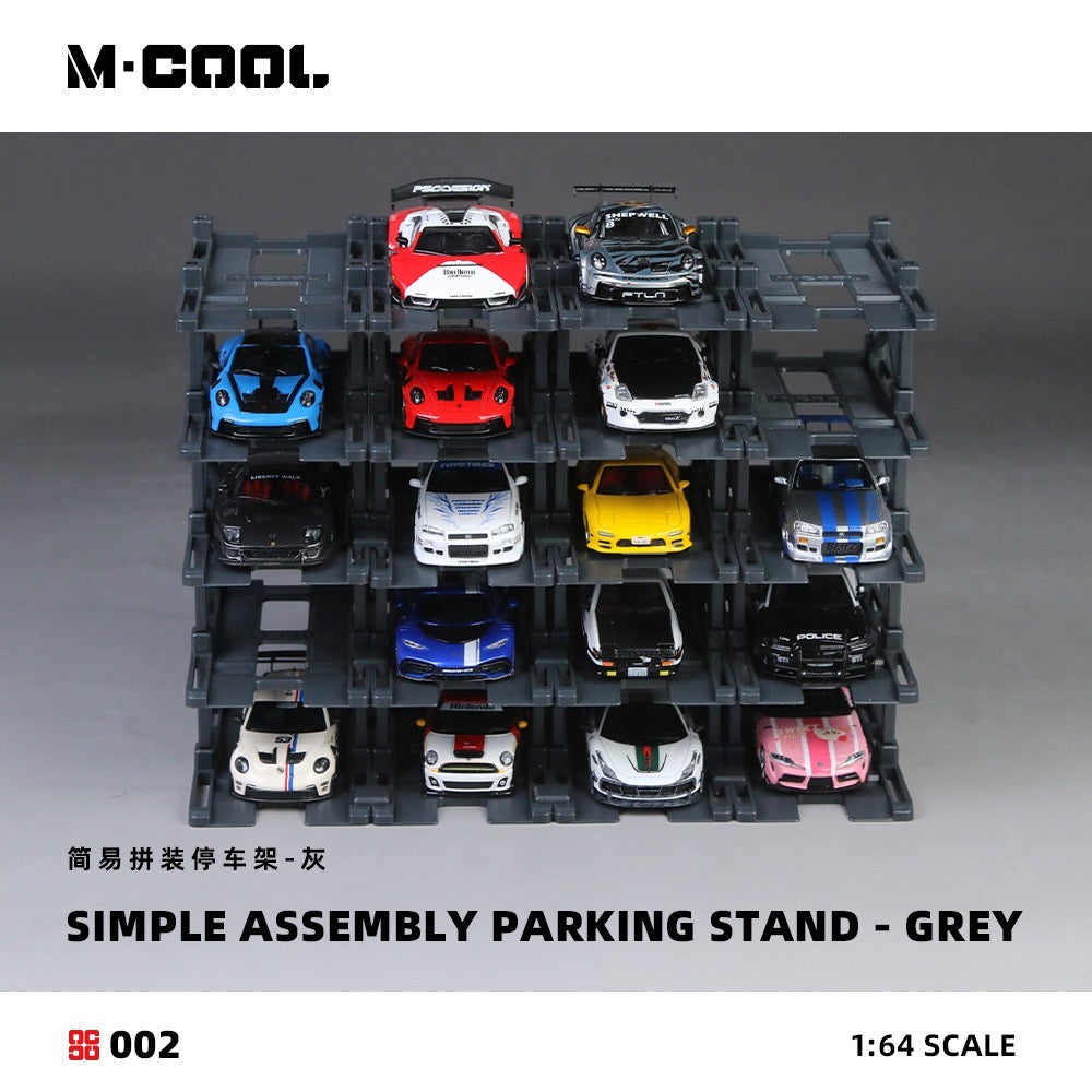 M-BOX - Pre-Order - Simple Assembly Parking Stand - Gray - MC642002