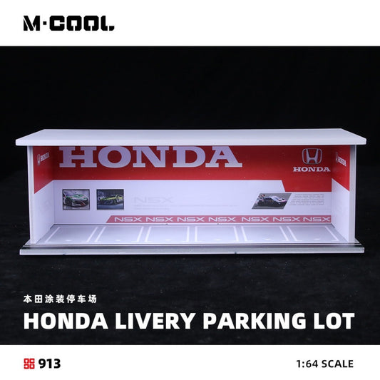 Pre-Order bis 16.09.2025 - M-Cool - Parking Diorama Honda, mit Beleuchtung - MC914913