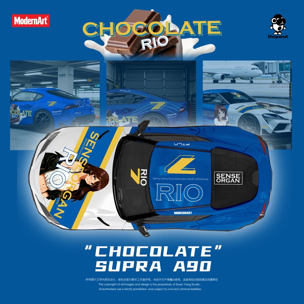MD & ShepWell - Pre-Order - "Chocolate" Supra A90 - MD647417