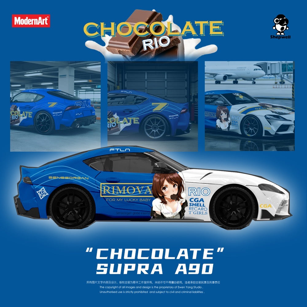 MD & ShepWell - Pre-Order - "Chocolate" Supra A90 - MD647417