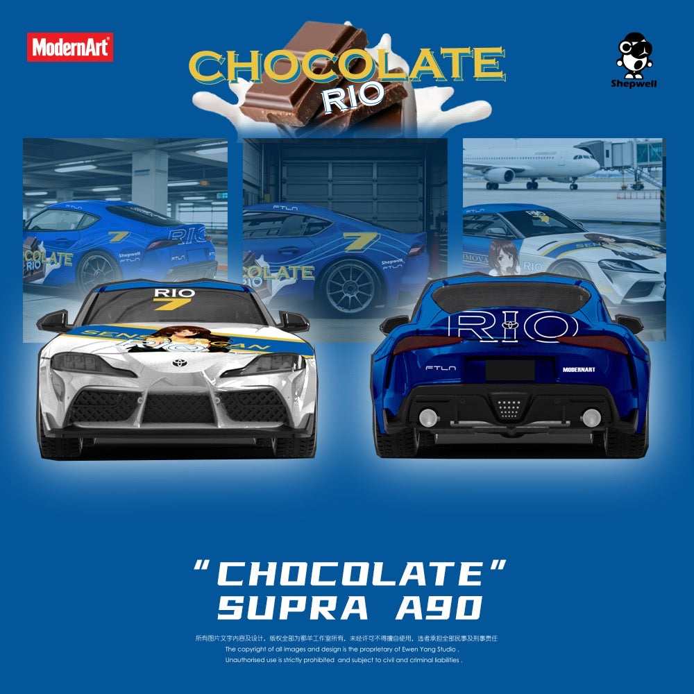 MD & ShepWell - Pre-Order - "Chocolate" Supra A90 - MD647417