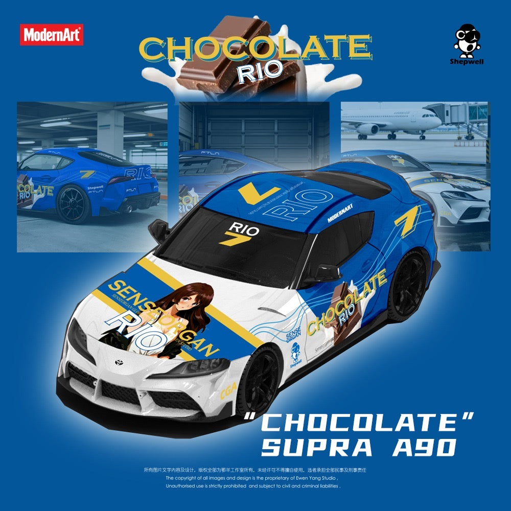 MD & ShepWell - Pre-Order - "Chocolate" Supra A90 - MD647417