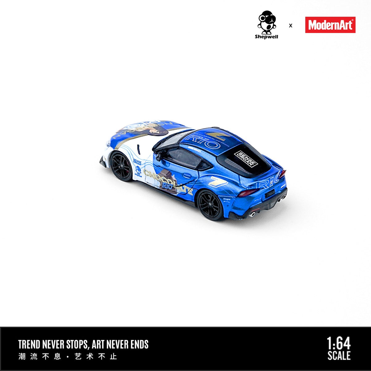 MD & ShepWell - Pre-Order - "Chocolate" Supra A90 - MD647417