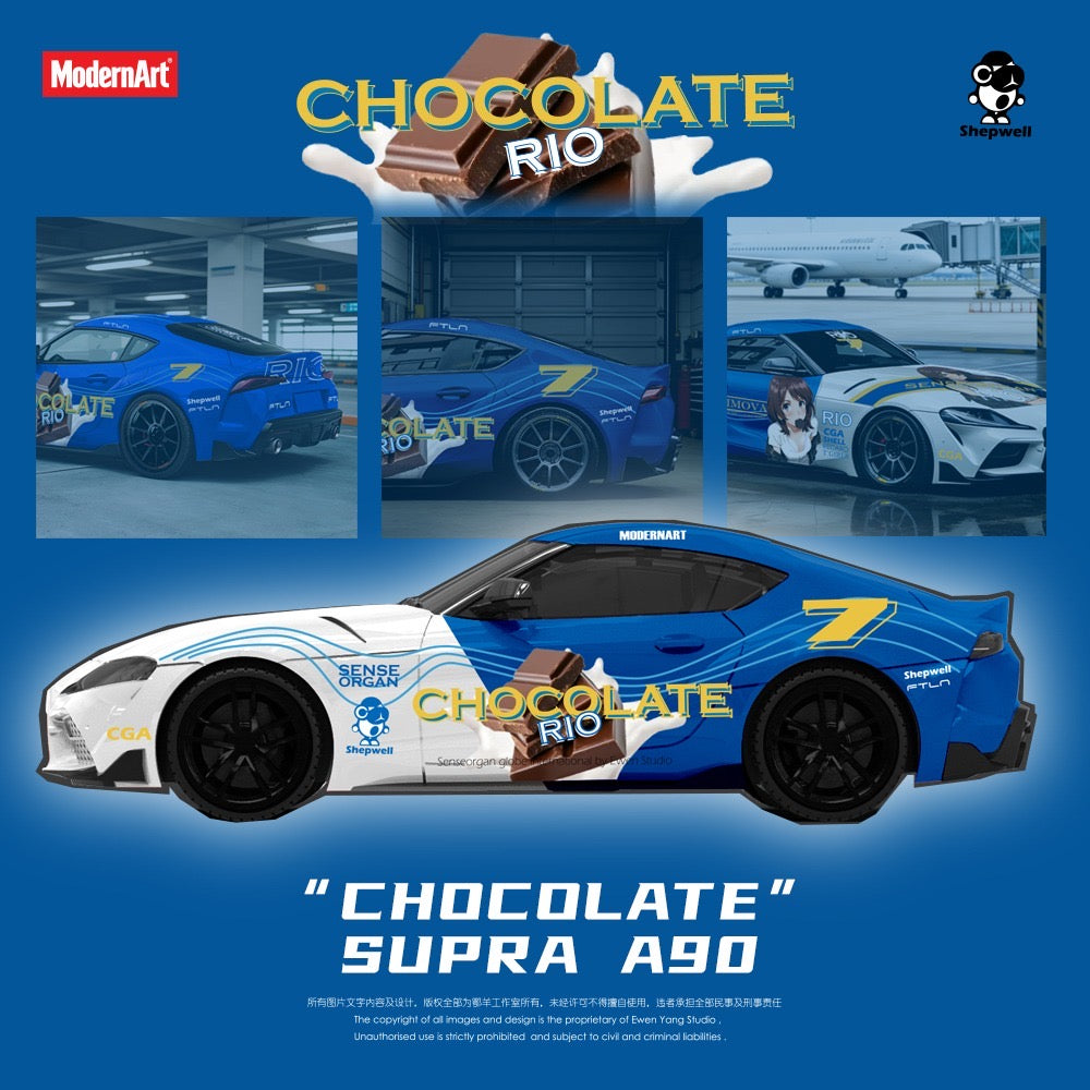 MD & ShepWell - Pre-Order - "Chocolate" Supra A90 - MD647417