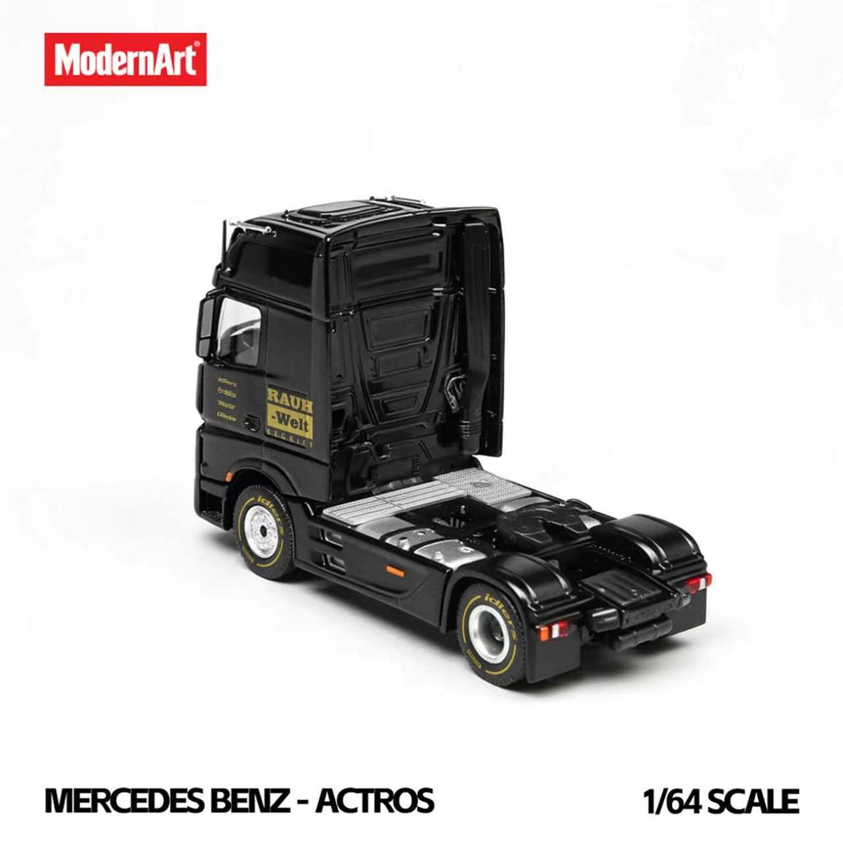 ModernArt - Pre-Order - Mercedes Wingspan Dropside Semi-Trailer Transporter RWB - MD648703