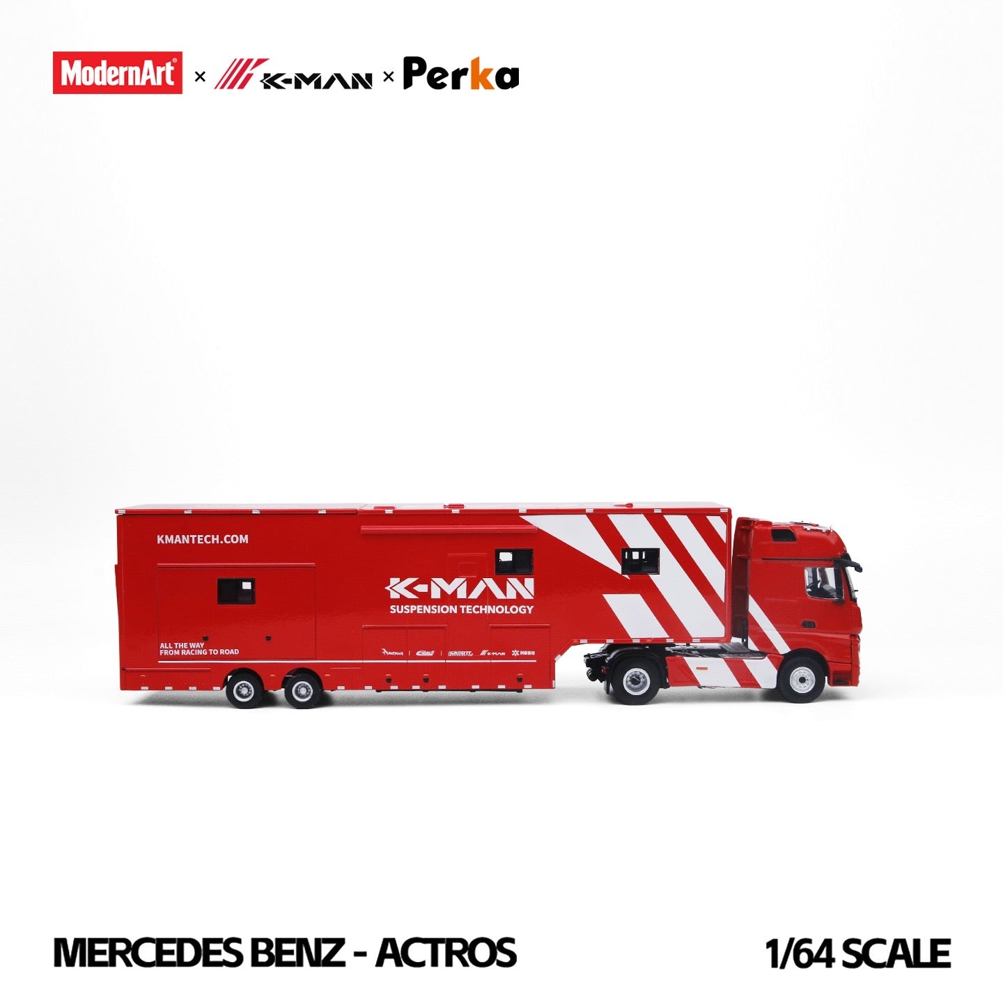 ModernArt & K-MAN & Perka - Pre-Order - Mercedes Actros K-Man Race Service Truck - MD801001