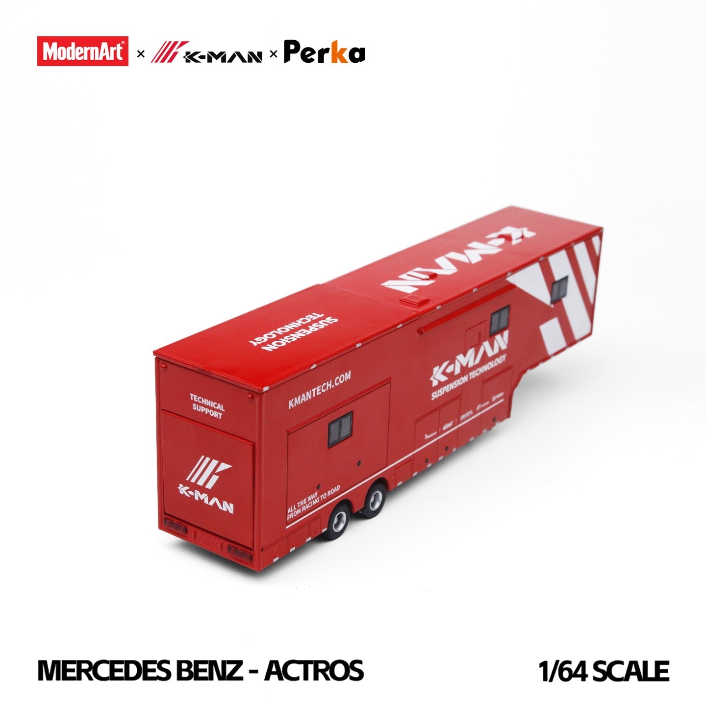 ModernArt & K-MAN & Perka - Pre-Order - Mercedes Actros K-Man Race Service Truck - MD801001