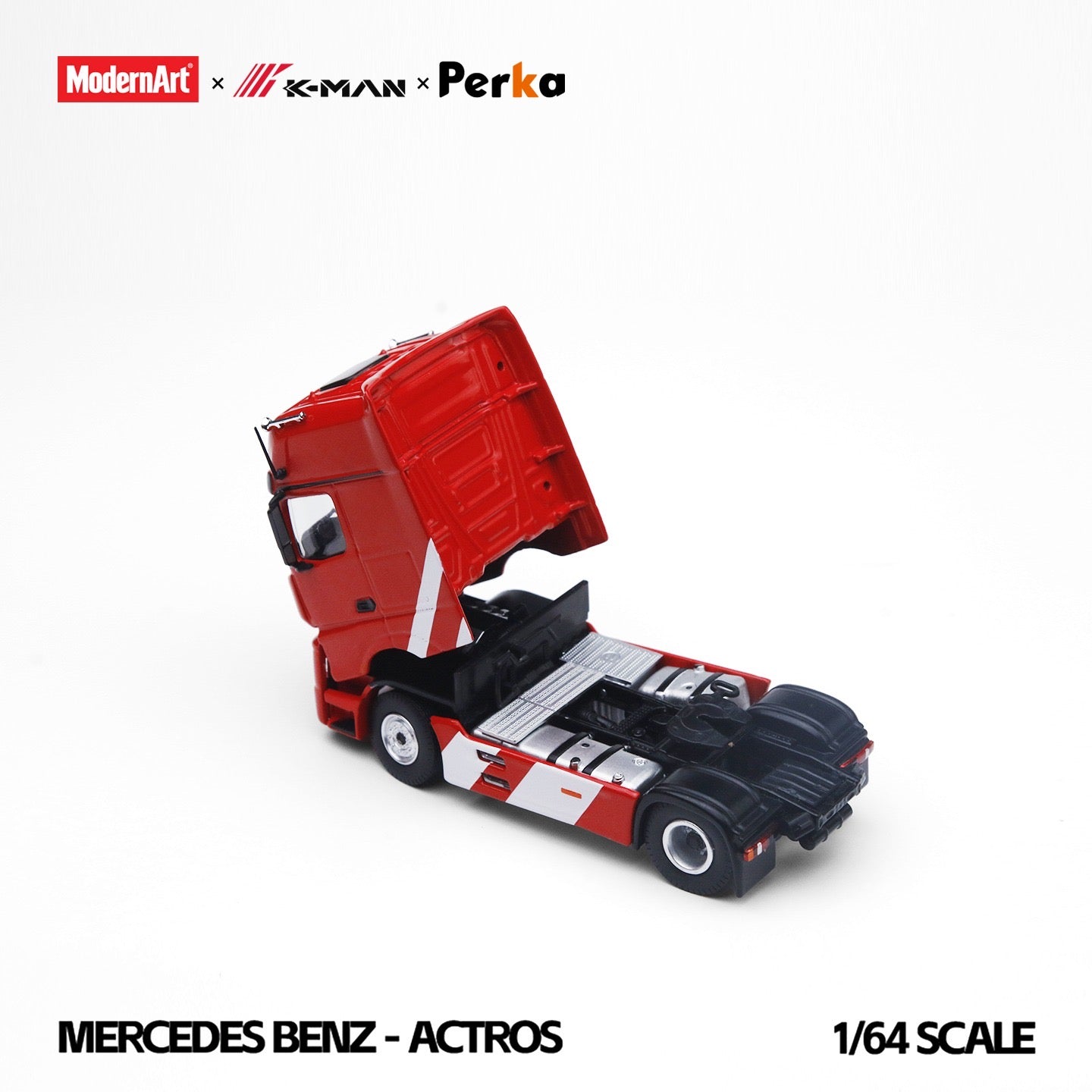 ModernArt & K-MAN & Perka - Pre-Order - Mercedes Actros K-Man Race Service Truck - MD801001