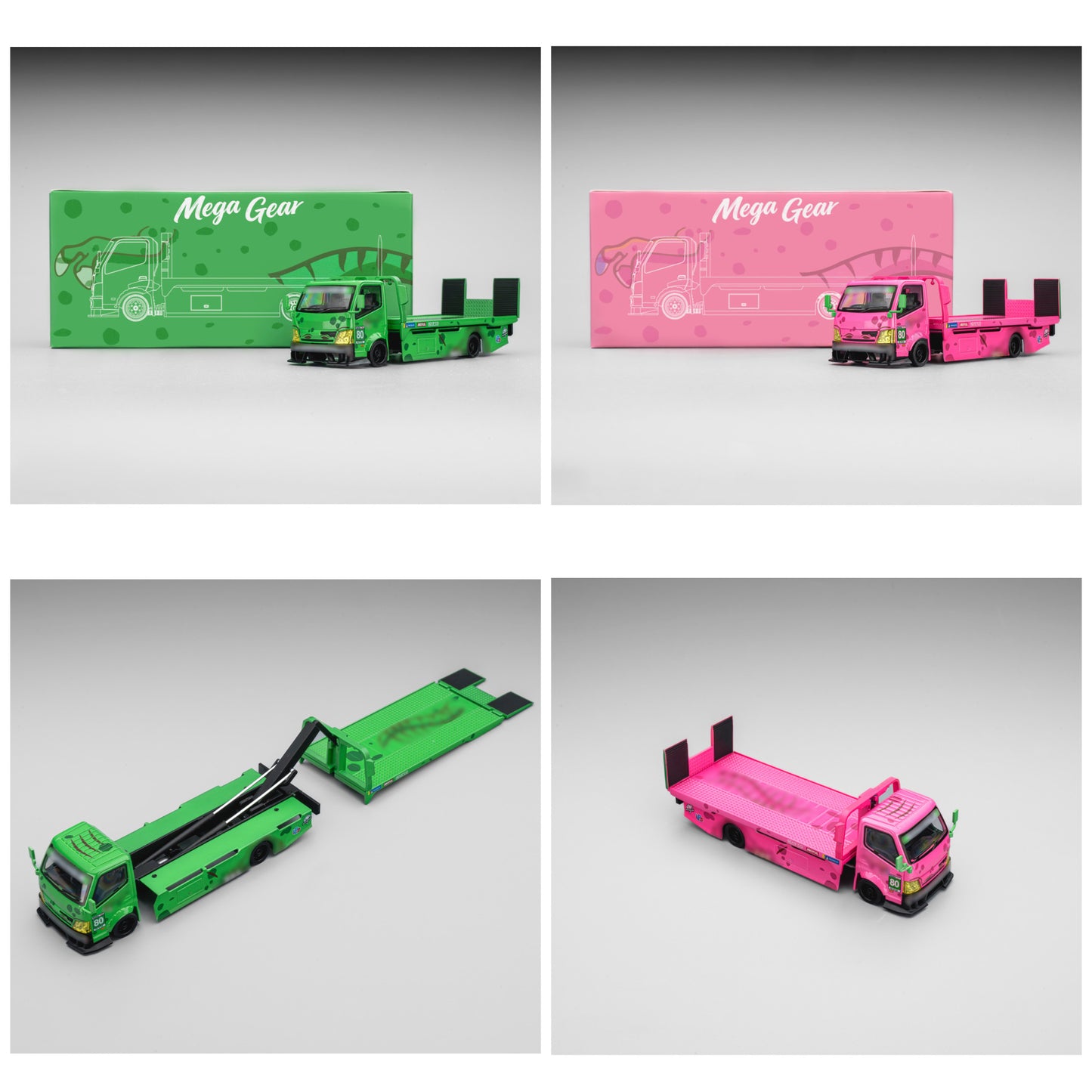 MegaGear - Pre-Order - Rexy + Roxy Custom Hauler Set - MG-641 + MG-642