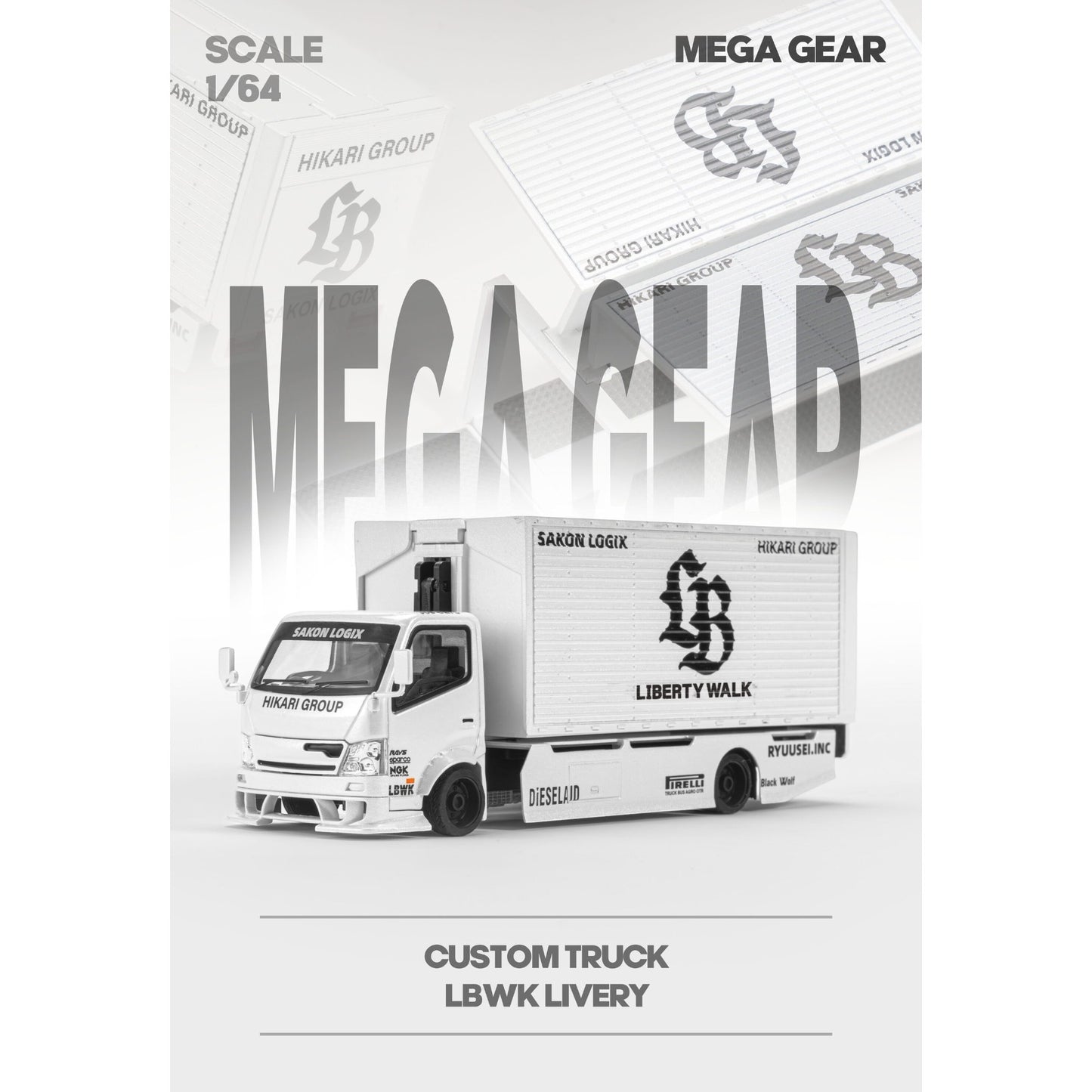 MegaGear - Pre-Order - Custom Truck - LBWK Livery - MG645