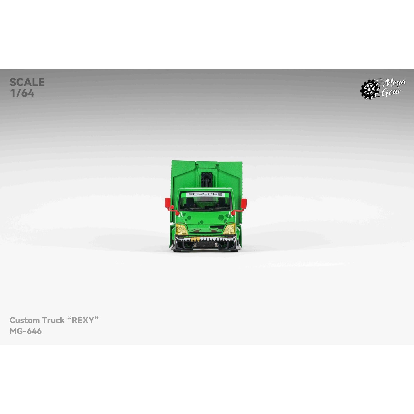 MegaGear - Pre-Order - Custom Box Truck - Green Dino - MG646