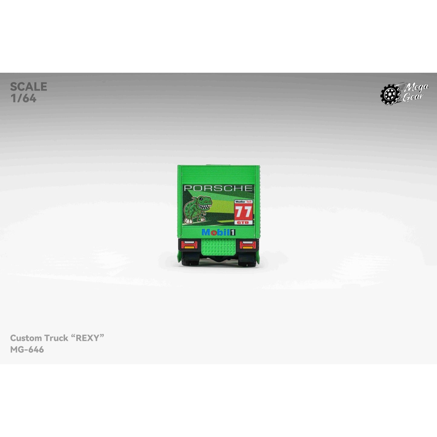 MegaGear - Pre-Order - Custom Box Truck - Green Dino - MG646