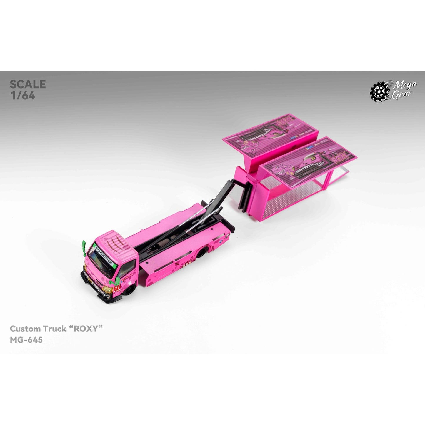 MegaGear - Pre-Order - Custom Box Truck - Pink Dino - MG647