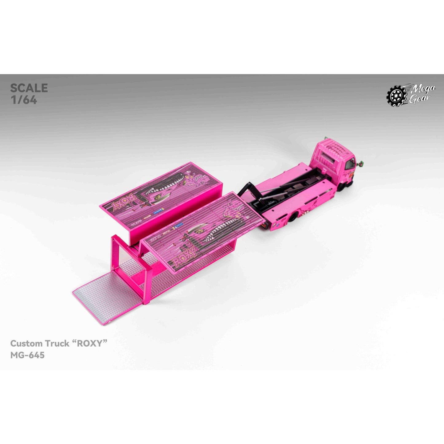 MegaGear - Pre-Order - Custom Box Truck - Pink Dino - MG647