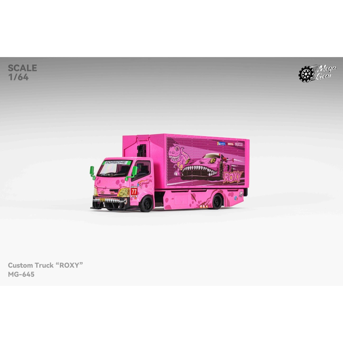 MegaGear - Pre-Order - Custom Box Truck - Pink Dino - MG647