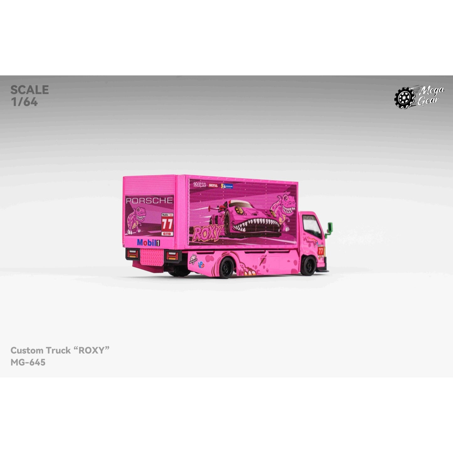 MegaGear - Pre-Order - Custom Box Truck - Pink Dino - MG647