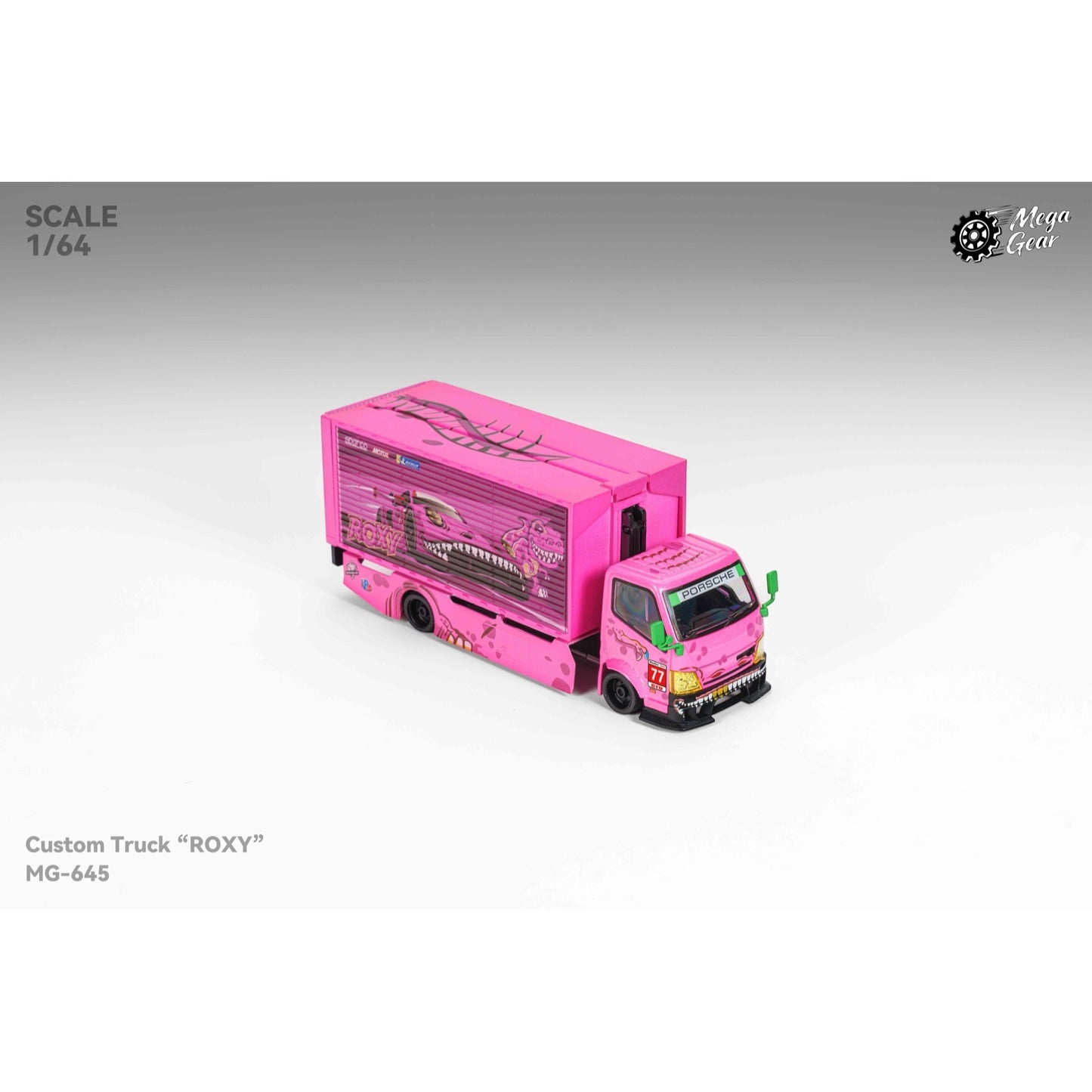 MegaGear - Pre-Order - Custom Box Truck - Pink Dino - MG647