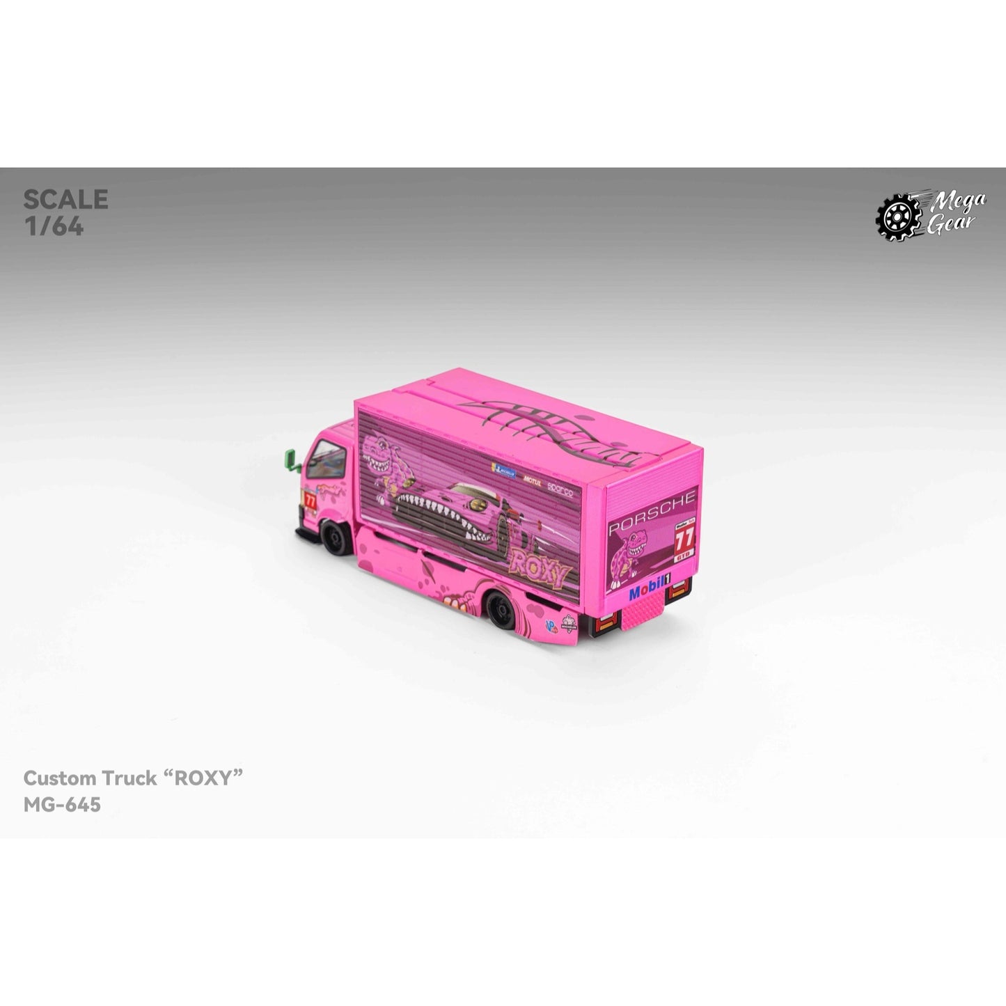 MegaGear - Pre-Order - Custom Box Truck - Pink Dino - MG647