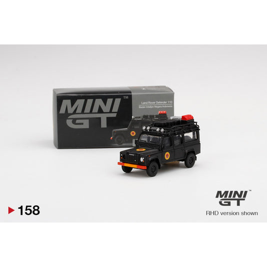 Mini GT - Land Rover Defender 110 Badan Intelijen Negara Indonesia - MGT00158 (RHD)