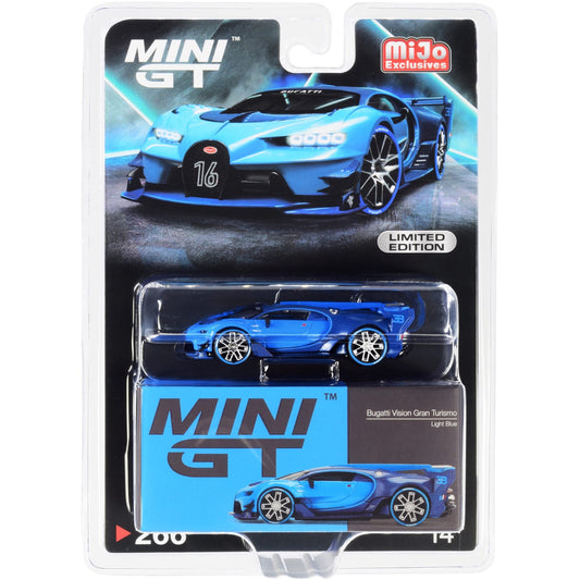 Mini GT - Bugatti Vision Gran Turismo Light Blue - MGT00266-MJ (LHD)