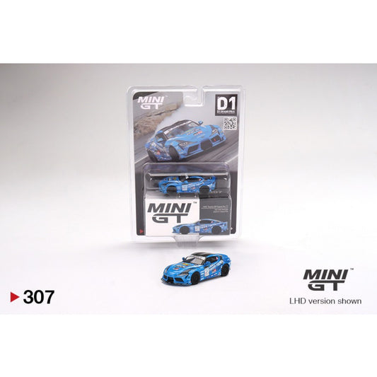 Mini GT - HKS Toyota GR Supra No.77 FAT FIVE RACING 2020 D1 Grand Prix - MGT00307 (LHD)