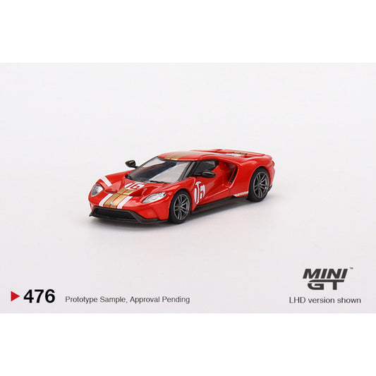 Mini GT - Ford GT Alan Mann Heritage Edition - 1:64 - MGT00476