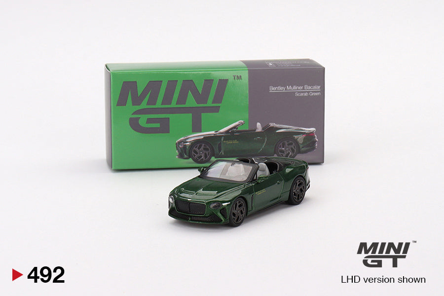 Mini GT - Bentley Mulliner Bacalar Scarab Green - MGT00492 (LHD) - 1:64