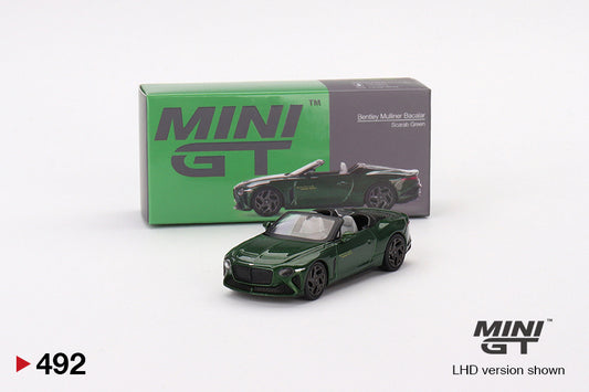 Mini GT - Bentley Mulliner Bacalar Scarab Green - MGT00492 (LHD) - 1:64