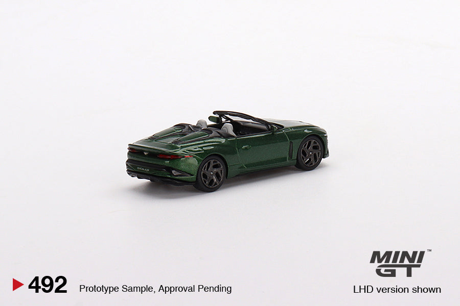 Mini GT - Bentley Mulliner Bacalar Scarab Green - MGT00492 (LHD) - 1:64