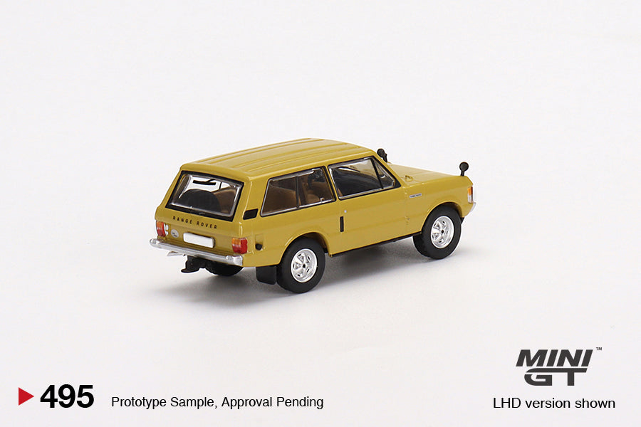 Mini GT - Range Rover 1971 Bahama Gold - MGT00495 (LHD) - 1:64