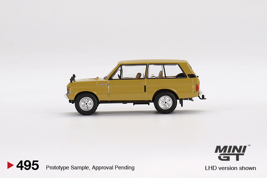 Mini GT - Range Rover 1971 Bahama Gold - MGT00495 (LHD) - 1:64