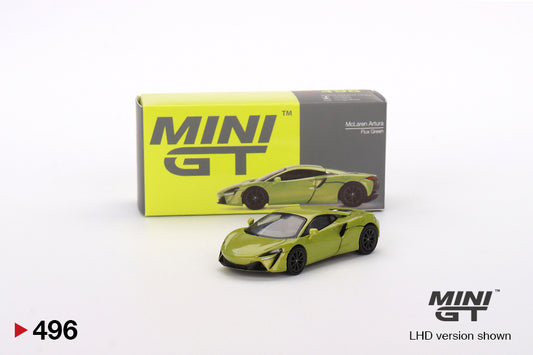 Mini GT - McLaren Artura Flux Green - MGT00496 (LHD) - 1:64