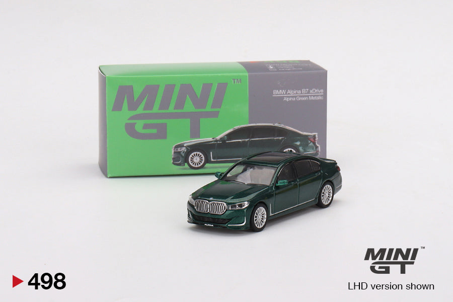 Mini GT - BMW Alpina B7 xDrive Alpina Green Metallic - MGT00498 (LHD) - 1:64