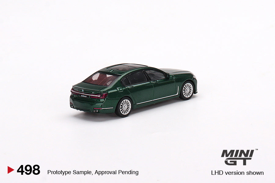 Mini GT - BMW Alpina B7 xDrive Alpina Green Metallic - MGT00498 (LHD) - 1:64