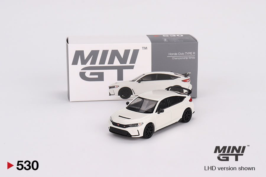 Mini GT - Honda Civic Type R Championship White 2023 - MGT00530 (LHD) - 1:64