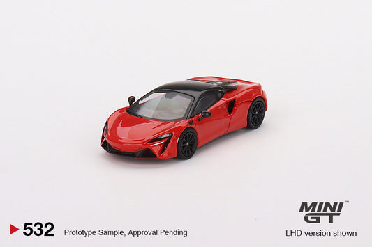 Mini GT - McLaren Artura Vermillion Red - MGT00532 (LHD) - 1:64
