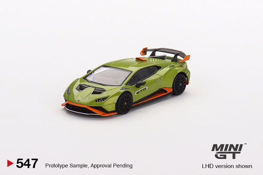 Mini GT - Lamborghini Huracan STO Verde Citrea - MGT00547 (LHD) - 1:64