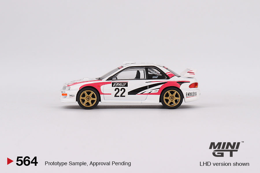 Mini GT - SUBARU Impreza WRC98 1999 Rally Tour de Corse #22 - MGT00564 (LHD) - 1:64