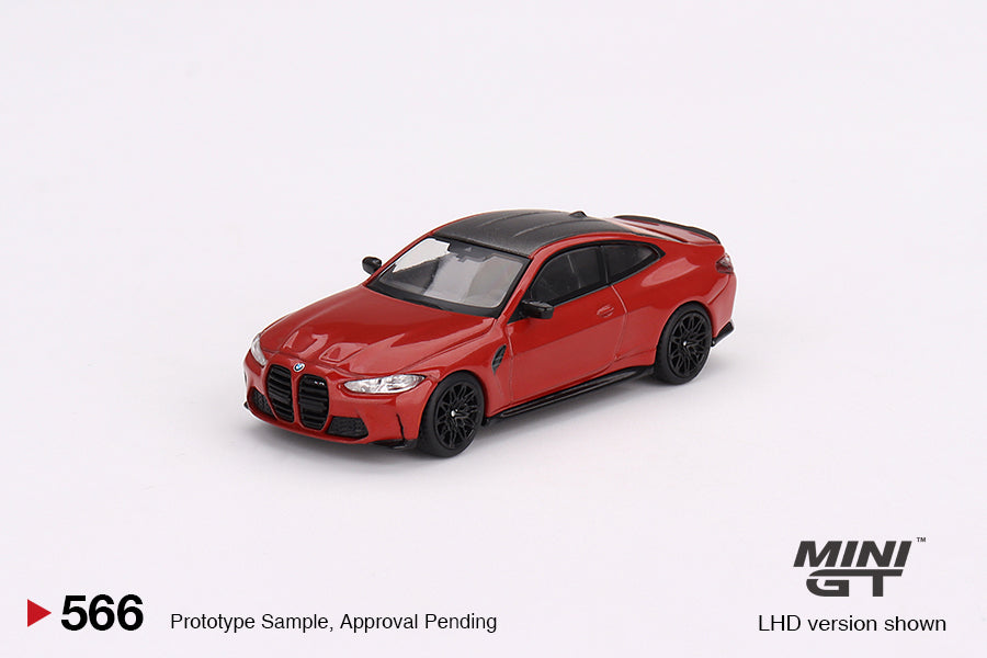 Mini GT - BMW M4 Competition (G82) Toronto Red Metallic - MGT00566 (LHD) - 1:64